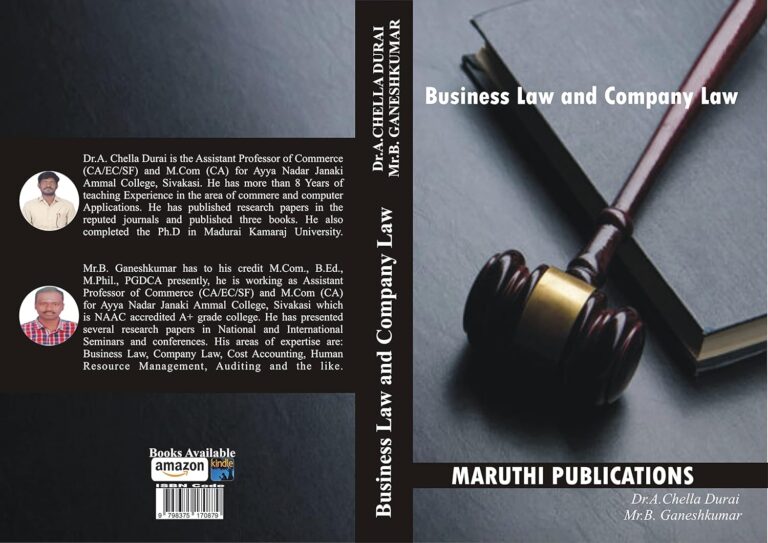 Business Law and Company Law: Law