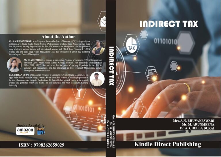 INDIRECT TAX: IT - GST