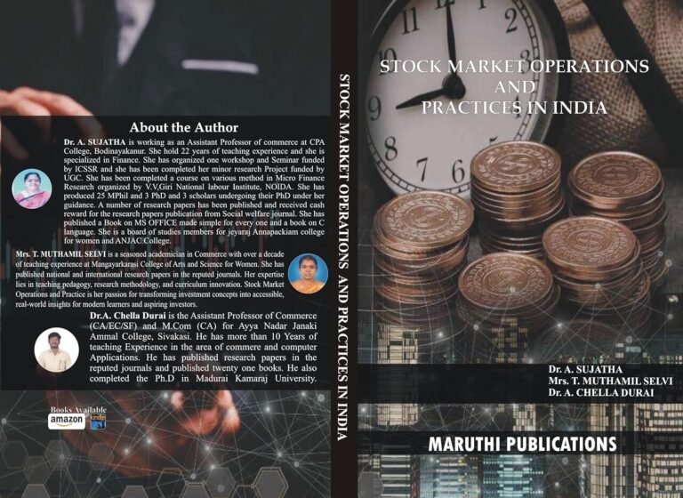 STOCK MARKET OPERATIONS AND PRACTICES IN INDIA: SMOPI